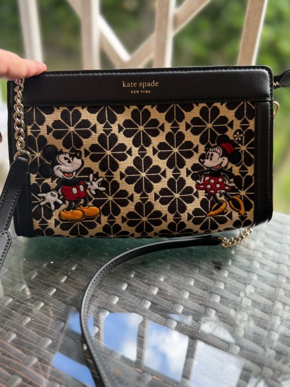 Kate Spade Mickey & Minnie Crossbody Bag